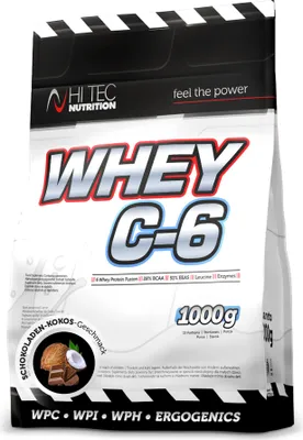 Produktbild von PLWhey C-6 - 1000g - Schoko-Kokosnuss