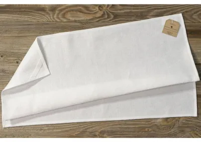 Immagine prodotto di Strofinaccio tessile MILA unicolore bianco 40x70 cm lino