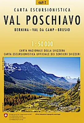 Image de Swisstopo 1 : 50 000 Val Poschiavo