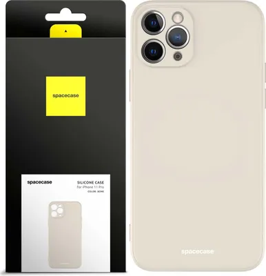 Immagine prodotto di Custodia in silicone SPACECASE Custodia in silicone per iPhone 11 Pro Beige