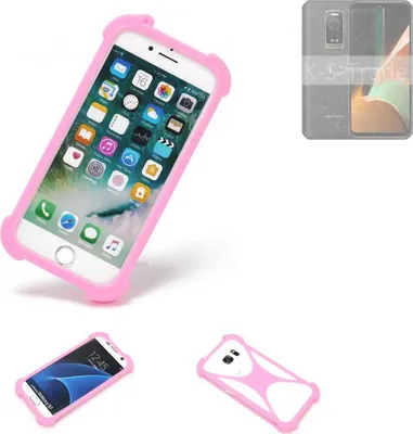 Produktbild von K-S-Trade Handy Hülle kompatibel mit Ulefone Armor 17 Pro Schutz Hülle Bumper Silikon Schutz Hülle Cover Case Silikoncase Silikonbumper TPU