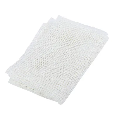 Image de Tapis en filet à crocheter, fait maison, 150x100 cm – Tissu en maille pour travaux manuels, idéal pour la création de tapis en crochet et accessoires de bricolage pour projets de décoration intérieure