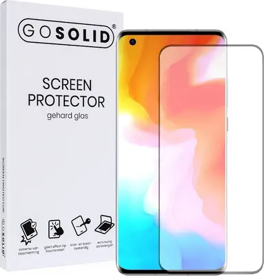 Produktbild von GO SOLID! Displayschutzfolie für Oppo Reno 7 Pro aus gehärtetem Glas