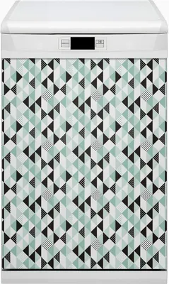Produktbild von Abwaschbar 45x80 cm Geschirrspüle Magnetmatte Küche Dekorative  - Muster geometrisch