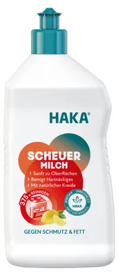 Produktbild von HAKA Reinigungsmittel mit natürlicher Kreide, stark gegen Schmutz, Fett und Kalk, 750ml