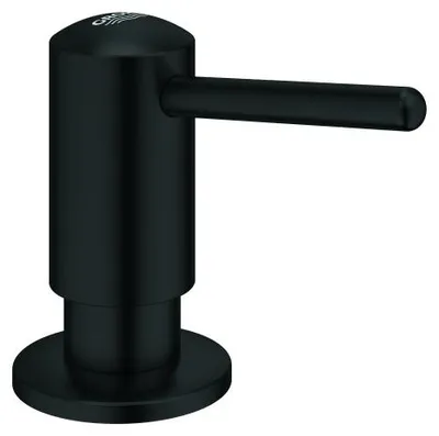Immagine prodotto di Distributeur de produit à vaisselle GROHE Contemporary, pour savon liquide, réservoir 500ml, Matt Black, 1021652430, 1021652430