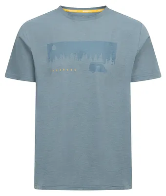 Produktbild von Trespass - "Jacub" T-Shirt für Herren, Leger, kurzärmlig TP7282 (XXL) (Teichblau)