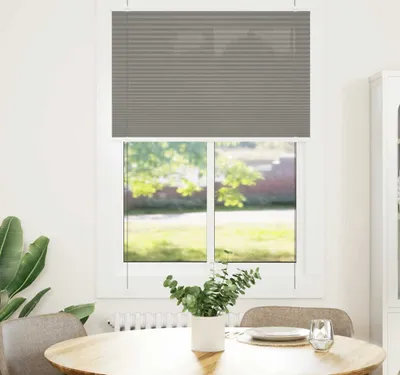 Immagine prodotto di Tenda Plissettata Antracite 100x150cm Larghezza Tessuto 99,4 cm
