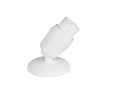 Produktbild von Schrägwandadapter Ø27 mm für Duschvorhangstangen Farbe weiss