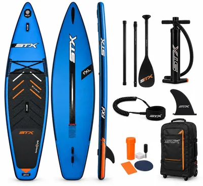 Obrázok produktu pre STX Tourer 12'6" nafukovacia doska na paddleboarding, 381 cm, určená na turistiku, vrátane príslušenstva (pádlo)