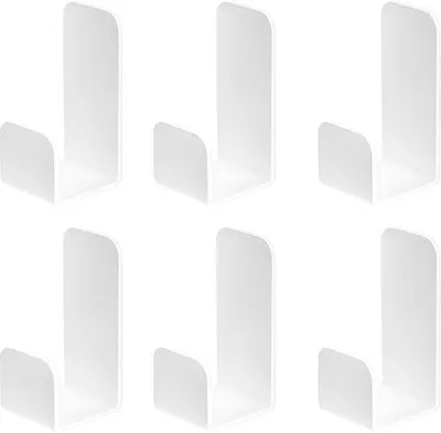 Produktbild von Famanu Handtuchhaken Set 6 Stück - Selbstklebend, Extra Stark