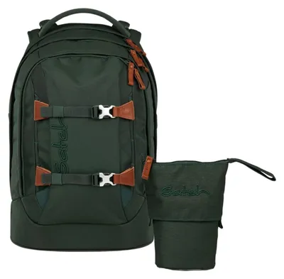 Produktbild von Satch, Schulrucksack-Set PACK Nordic Forest Green 2-tlg., ab 5. Klasse