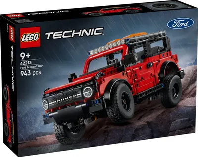 Immagine prodotto di LEGO® Technic - Ford Bronco® Offroader con sospensioni e trazione integrale | Modello autentico per gli appassionati di fuoristrada - 42213 943 pezzi