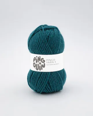 Productafbeelding van Garenbol Pingo Yarn 3, groen, veerpatroon - Pingouin