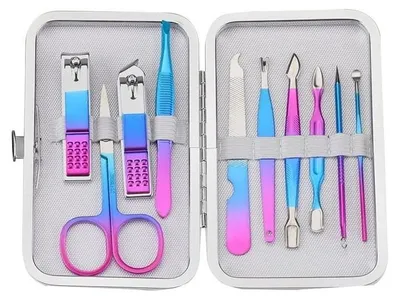 Imagen del producto de Kit profesional de cortaúñas con estuche portátil