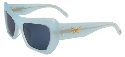 Produktbild von Mcm MW0003 F Shiny light blue 55/18/140 Damen Sonnenbrillen