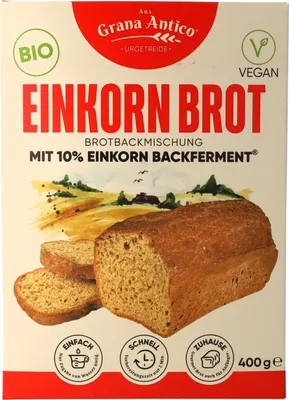 Produktbild von aus Grana Antico Urkorn ® Einkorn-Backmischung hell 400g