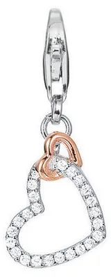 Produktbild von Esprit Anhänger Charms Silber Rosé Zirkonien Affection ESCH91592D000