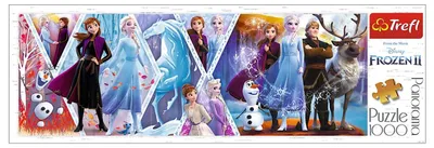 Image de Trefl Puzzle Frozen 2 / 1000 pièces Panoramique