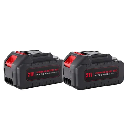 Produktbild von 2PCS Akku für Elektrowerkzeuge, 21V 4000mah Li-Ion Akkus, Werkzeugakkus für Akku-Kettensäge, Rasentrimmer, Hochdruckreiniger, alle Axvcuxio Werkzeug