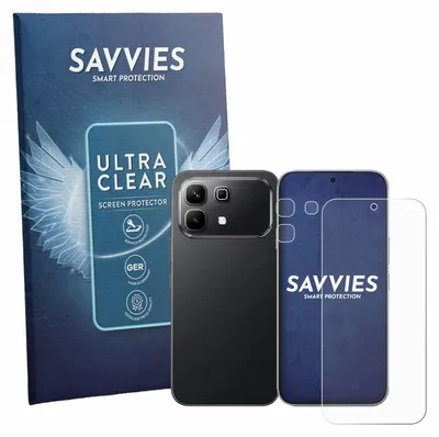 Produktbild von 18x Für Infinix Note 60 (Display+Kamera) Schutzfolie Savvies Displayschutz Display Schutz Folie Klar Transparent