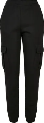 Produktbild von Urban Classics Ladies - High Waist Cargo Sweatpants - 4XL
