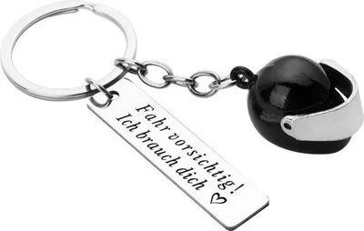 Produktbild von Schlüsselanhänger Motorrad Auto Glücksbringer Lanyard für neue Fahrer