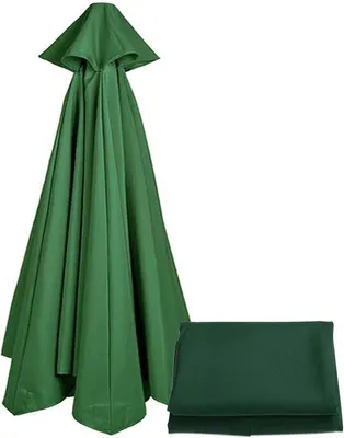 Obrázok produktu pre Náhradný poťah na slnečník 3x3 m, polyester, vodotesný, UV ochrana, pre záhradu