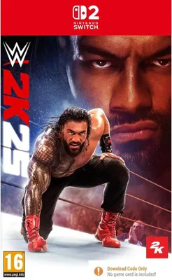 Zdjęcie produktu dla Take-Two Interactive WWE 2K25 (Switch 2), Nintendo Switch 2, Tryb multiplayer, Kod w pudełku