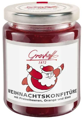 Productafbeelding van GRASHOFF Kerstconfituur, 250g