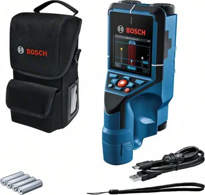 Immagine prodotto di Scanner murale Bosch D-tect 200 C con 4 batterie LR6 da 1,5 V (AA)