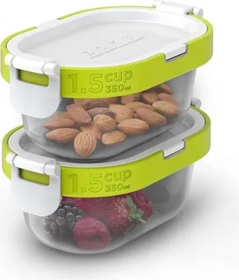 Produktbild von ZOKU Zoku - Vorratsbehälter Neat Stack, 4er Set ZK 310 815706022009