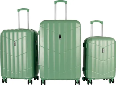 Zdjęcie produktu dla Aga Travel Zestaw walizek podróżnych MR4669 Zielony