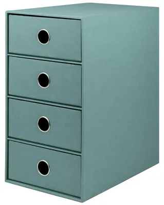 Produktbild von RÖSSLER Schubladenbox S.O.H.O. 4 Fächer opal
