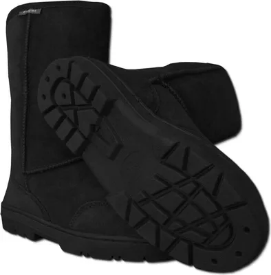 Produktbild von Lammfell Stiefel Winterstiefel Modell AGI Schwarz 43