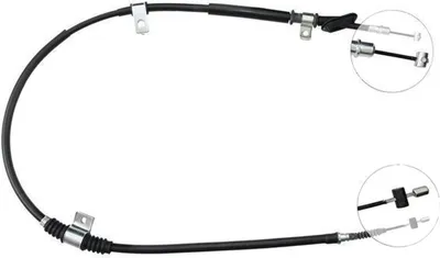 Produktbild von A.B.S. Handbremsseil Seilzug Feststellbremse für HYUNDAI COUPE (RD) Hinten Rechts K14118