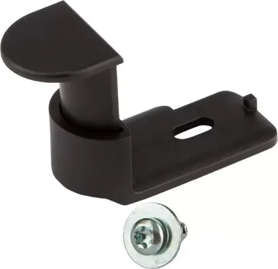 Produktbild von Bosch Siemens Backofen Kindersicherung schwarz, IC5 Türsicherung, inkl. Schraube verbesserte Version 00627547 627547