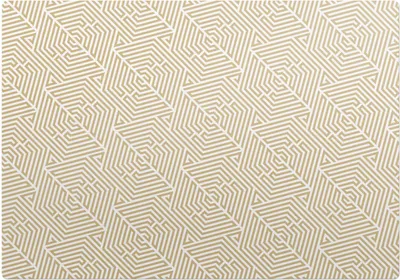Obrázek produktu pro Geometrický Labyrint– Ochranná podložka na podlahu – Podložka pod židli – 100x100 cm – Protiskluzová podložka na tvrdé podlahy