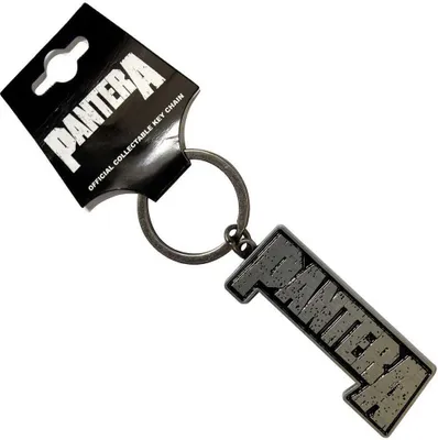 Obrázek produktu pro Pantera - Přívěsek na klíče s logem RO11283 (jedna velikost) (černá/stříbrná)