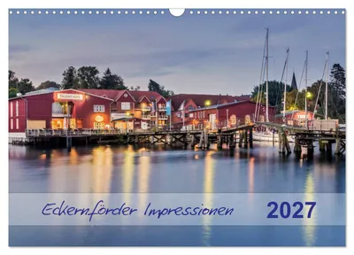Produktbild von Eckernförder Impressionen (Wandkalender 2027 DIN A3 quer), CALVENDO Monatskalender