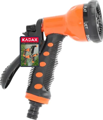 Image de Buse pour tuyau d'arrosage - Pistolet pulvérisateur - Multifonctionnel - Jet réglable - Pour l'arrosage du jardin