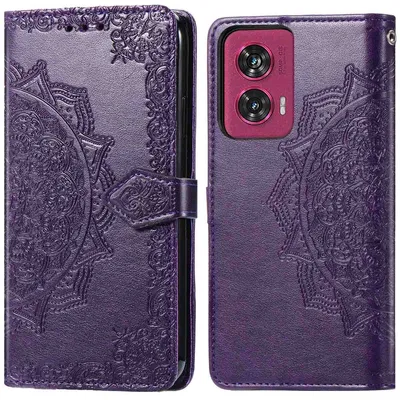 Immagine prodotto di imoshion Custodia a libro Mandala Motorola Edge 50 Fusion - Viola