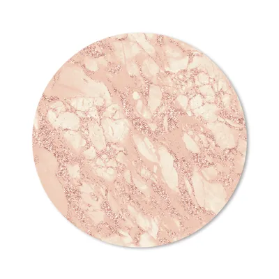 Produktbild von MuchoWow® Mauspad Mousepad Marmor - Luxus - Roségold 30x30 cm - Mousepads - Maus Mat - Pad - Mausunterlage - Tischunterlage - Schreibtischmatten