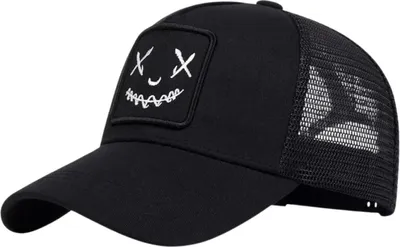 Immagine prodotto di Cappello da baseball nero con ricamo universale