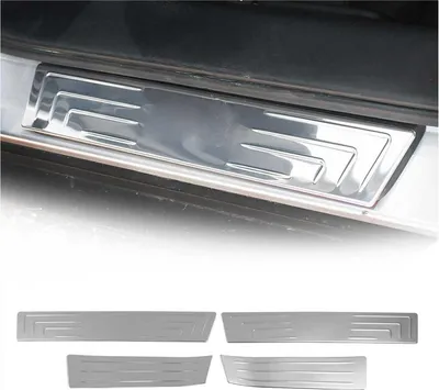 Zdjęcie produktu dla Listwy progowe do Hyundai ix35 2010-2024 stal nierdzewna srebrna 4szt