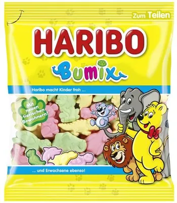 Obrázek produktu pro Haribo 175g Bumix