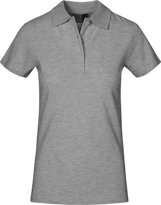 Produktbild von Superior Poloshirt Plus Size Damen, XXL, Sportgrau
