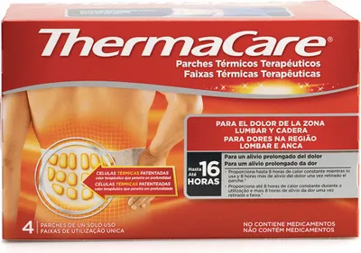 Obrázek produktu pro Thermacare heatwraps dolní část zad a boky 4 jednotky