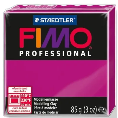 Produktbild von Staedtler FIMO 8004-210, Knetmasse, Magenta, 1 Stück(e), 1 Farben, 110 °C, 30 min