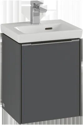 Image de Villeroy & Boch Subway 3.0 armoire sous lavabo, 1 porte butée à droite, 351x429x309mm, C58400AA